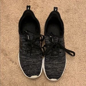 Black Adidas sneakers